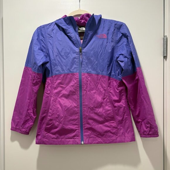 THE NORTH FACE: HyVent Rain Jacket Girls Size M 10/12 - Picture 1 of 4
